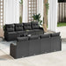 Tuin Sofa Set Zwart 55 x 55 x 37 cm poly rattan