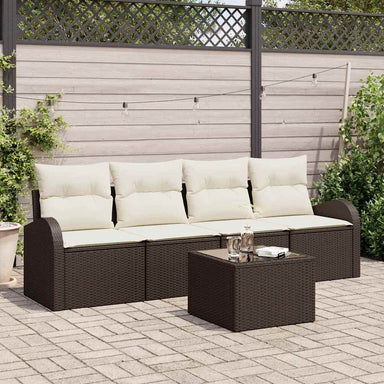 Tuin Sofa Set Bruin 55 x 55 x 37 cm poly rattan