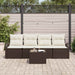 Tuin Sofa Set Bruin 55 x 55 x 37 cm poly rattan