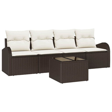 Tuin Sofa Set Bruin 55 x 55 x 37 cm poly rattan
