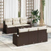 Tuin Sofa Set Bruin 55 x 55 x 37 cm poly rattan