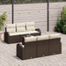 Tuin Sofa Set Bruin 55 x 55 x 37 cm poly rattan