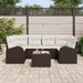 Tuin Sofa Set Bruin 55 x 55 x 37 cm poly rattan