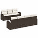 Tuin Sofa Set Bruin 55 x 55 x 37 cm poly rattan
