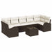 Tuin Sofa Set Bruin 55 x 55 x 37 cm poly rattan
