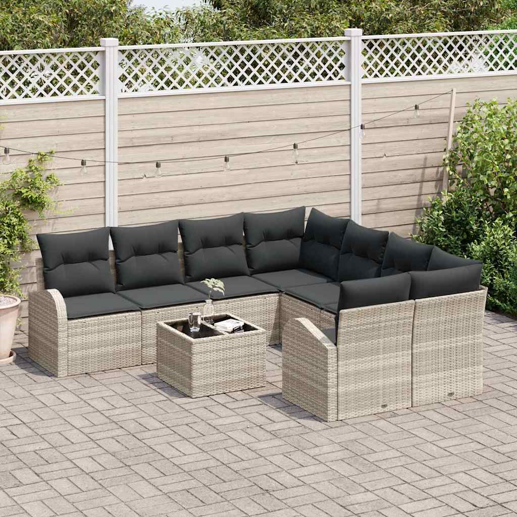 Tuin Sofa Set 55 x 55 x 37 cm poly rattan