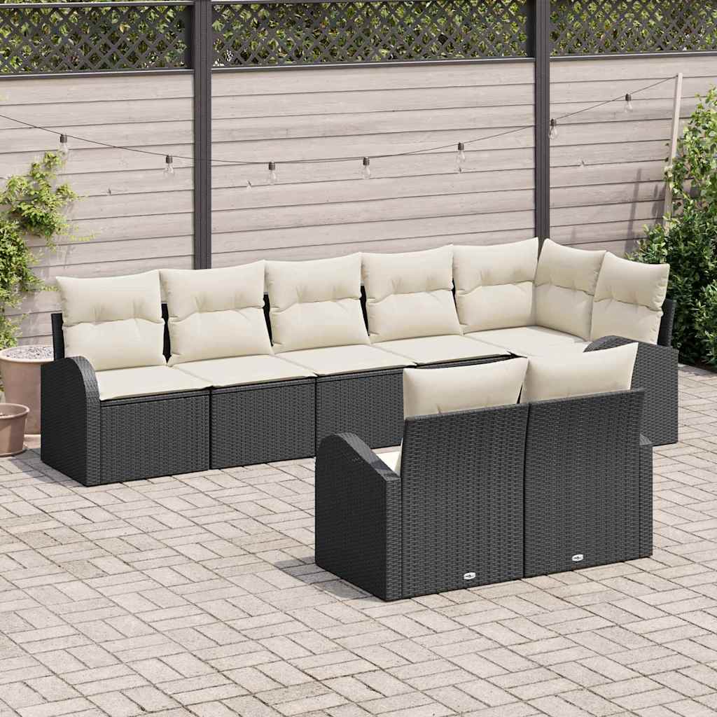 Tuin Sofa Set 8 st 8-Aantal zitplaatsen poly rattan