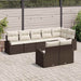 Tuin Sofa Set 8 st 8-Aantal zitplaatsen poly rattan
