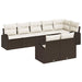 Tuin Sofa Set 8 st 8-Aantal zitplaatsen poly rattan