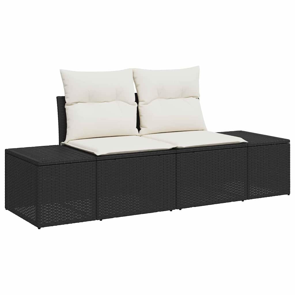 Tuin Sofa Set met kussen 8 pcs poly rattan