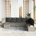 Tuin Sofa Set 8 st poly rattan