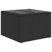 Tuin Sofa Set 9 st Zwart poly rattan