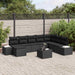 Tuin Sofa Set 9 st poly rattan
