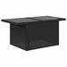 Tuin Sofa Set 8 st 7-Aantal zitplaatsen Zwart en Blauw