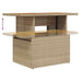 Tuin Sofa Set 7 st beige en lichtgrijs