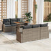 Tuin Sofa Set 7 st Grijs