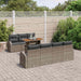 Tuin Sofa Set 8 st Grijs