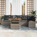 Tuin Sofa Set 7 st Grijs
