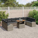 Tuin Sofa Set 11 st Grijs