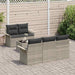 Tuin Sofa Set 6 st 5-Aantal zitplaatsen