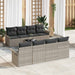 Tuin Sofa Set 9 st 8-Aantal zitplaatsen
