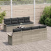 Tuin Sofa Set 9 st 8-Aantal zitplaatsen