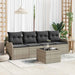 Tuin Sofa Set 5 st 4-Aantal zitplaatsen
