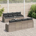 Tuin Sofa Set 9 st 8-Aantal zitplaatsen Grijs