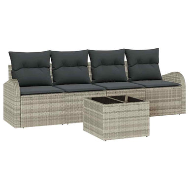 Tuin Sofa Set 5 st 4-Aantal zitplaatsen
