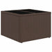 Tuin Sofa Set 6 st 5-Aantal zitplaatsen Beige en Rood