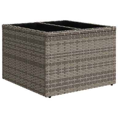 Tuin Sofa Set 7 st 6-Aantal zitplaatsen Grijs poly rattan