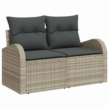 Tuin Sofa Set 7 st 6-Aantal zitplaatsen