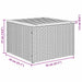 Tuinbankenset met opslag 5 pcs Beige en Crème poly rattan