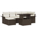 Tuin Sofa Set 7 st Bruin