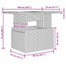 Tuin Sofa Set 9 st Beige Poly Rattan