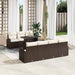 Tuin Sofa Set 8 st Bruin Poly Rattan
