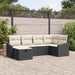 Bankstel 7 st poly rattan