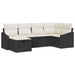 Bankstel 7 st poly rattan