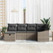 Bankstel 7 st poly rattan
