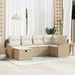 Bankstel 7 st poly rattan