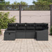 Bankstel 7 st poly rattan