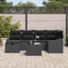 Bankstel 7 st poly rattan