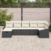 Bankstel 7 st poly rattan