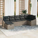 Bankstel 8 st poly rattan