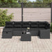 Bankstel 8 st poly rattan