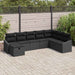 Bankstel 8 st poly rattan