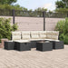 Bankstel 7 st poly rattan