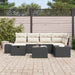 Bankstel 7 st poly rattan