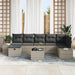 Bankstel 8 st poly rattan