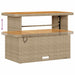 Tuinbankenset 10 st 9-Aantal zitplaatsen Beige en Licht Grijs